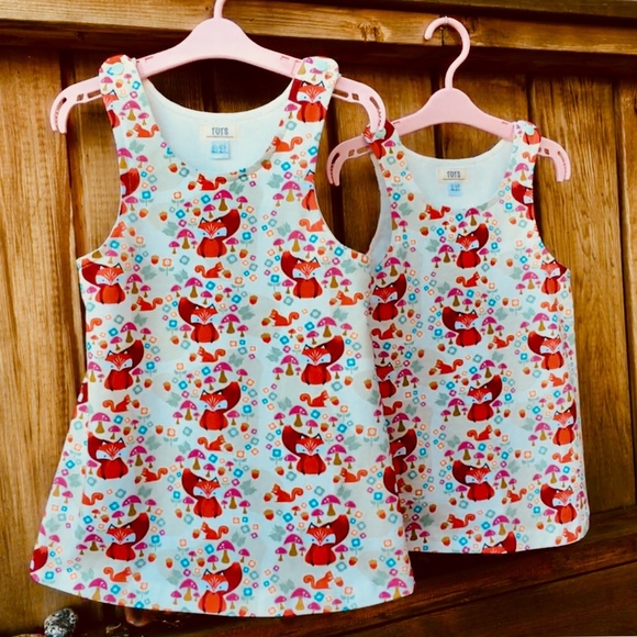 Fabric by Riley Blake, FOX PRINT FABRIC/Jersey Knit Designer Print - Picture 2 of 5